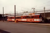 Bielefeld tram line 2 with articulated tram 813 at Sieker (1981)