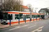 Bochum tram line 318 at Vonovia Ruhrstadion (1996)