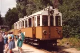 Bolzano regional line 160 with railcar 105 at Klobenstein/Collalbo (1982)
