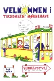 Book: Aarhus railcar 9 Front page for Welcome booklet from Tirsdalens Kindergarten (2004)