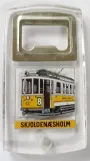 Bottle opener: Skjoldenæsholm railcar 437 (1991)