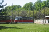 Bratislava railcar 7706 at Stn. Vinohrady (2008)