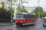 Bratislava tram line 12 with railcar 7706 on Štúrova (2008)