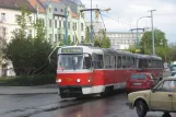 Bratislava tram line 12 with railcar 7791 on Štúrova (2008)