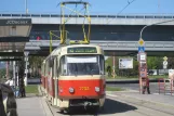 Bratislava tram line 4 with railcar 7753 at Most SNP (2008)