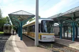 Braunschweig museum tram 113 at Broitzem Turmstraße (2016)