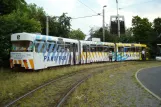 Bremen articulated tram 3561 "Roland der Riese" at Weserwehr (2009)