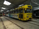 Bremen articulated tram 3561 "Roland der Riese" inside the depot Sebaldsbrück (2021)