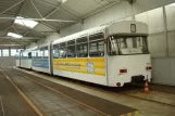 Bremen school tram 3746 inside the depot Sebaldsbrück (2015)