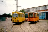 Bremen service vehicle AT 6 in front of the depot BSAG - Zentrum (2002)