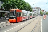 Bremen tram line 10 with low-floor articulated tram 3020 at Lindenhofstraße (2013)