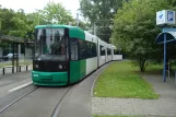 Bremen tram line 8 with low-floor articulated tram 3070 at Kulenkampffallee (2009)