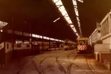 Brussels inside the depot on Avenue du Roi (1981)