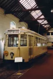 Brussels railcar 10485 in Musée du Tram (1990)