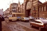 Brussels railcar 7000 on Avenue du Roi (1981)