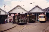 Brussels railcar 984 in front of Musée du Tram (1990)