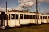 Brussels railcar 9924 at the depot Depot Trazegnies (1981)