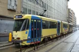 Brussels tram line 81 with articulated tram 7944 at Zweden / Suède (2008)