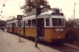 Budapest tram line 17 with railcar 3392 at Széll Kálmán tér (1983)