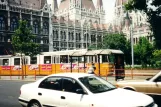 Budapest tram line 2 at Kossuth Lajos tér M (1994)