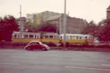 Budapest tram line 44  at Keleti pu (1983)