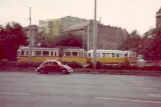 Budapest tram line 44 at Keleti pu (Keleti pályaudvar) (1983)