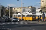 Budapest tram line 49 with railcar 3313 near Deák Ferenc tér (2006)