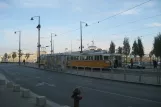 Budapest tram line 49 with railcar 3366 close by Szent Gellért tér - Műegyetem M (2006)