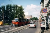 Bydgoszcz tram line 3 with railcar 284 at Plac Teatralny Marszalka Ferdynanda Focha (2004)
