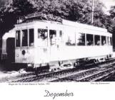 Calendar: Aachen regional line 24 with railcar 7207  (1942)