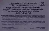 Calling card: Rio de Janeiro, the back (1997)
