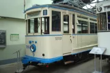 Chemnitz railcar 306 in Straßenbahnmuseum (2015)
