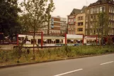 Cologne tram line 1 at Heumarkt Köln (1982)