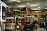 Copenhagen horse tram 51 "Hønen" in HT museum (2003)