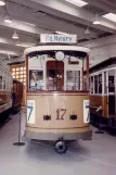 Copenhagen railcar 17 in HT museum (1984)