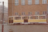 Copenhagen sidecar 1531 outside Sundparkens skole (1983)