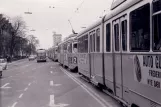 Copenhagen tram line 2 on H.C. Andersens Boulevard (1968)