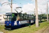 Częstochowa railcar 693 at the depot (2004)
