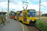 Częstochowa tram line 2 with railcar 615 at Fieldorfa Nila (2008)