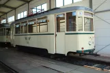 Dessau museum tram 30 inside Heidestr. (2015)