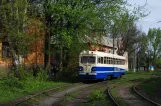 Donetsk museum tram 002 at Shakhta #12/18 (2011)