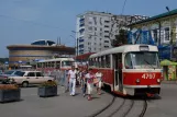 Donetsk railcar 4797 at wuł. Czerwonoarmijśka (2012)