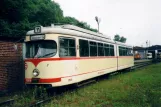 Dortmund articulated tram 2515 outside Bahnhof Mooskamp (Nahverkehrsmuseum Dortmund) (2007)