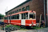 Dortmund articulated tram 435 on Bahnhof Mooskamp (Nahverkehrsmuseum Dortmund) (2007)