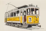 Drawing: Copenhagen railcar 98 (1983)