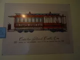 Drawing: San Francisco  Castro Street Cable Car (2023)