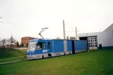 Dresden CarGoTram with motor freight car 2005 at Volkswagenwerke Logistik-zentrum (2002)