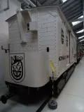 Dresden freight car 3301 in Straßenbahnmuseum (2019)