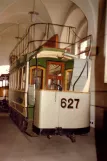 Dresden horse tram 627 on Verkehrsmuseum (1983)