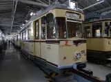 Dresden railcar 1512 in Straßenbahnmuseum (2019)